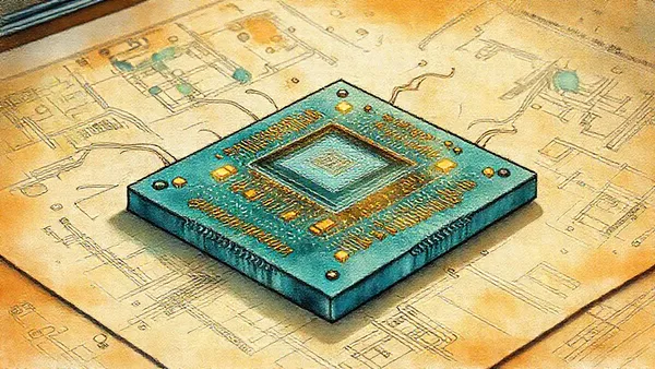 Mô phỏng tấm wafer bán dẫn với bóng bán dẫn kiến trúc GAA trên tiến trình 2nm