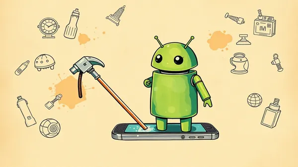 Màn hình dòng lệnh ADB kết nối gỡ bỏ hàng loạt ứng dụng rác trên điện thoại Android